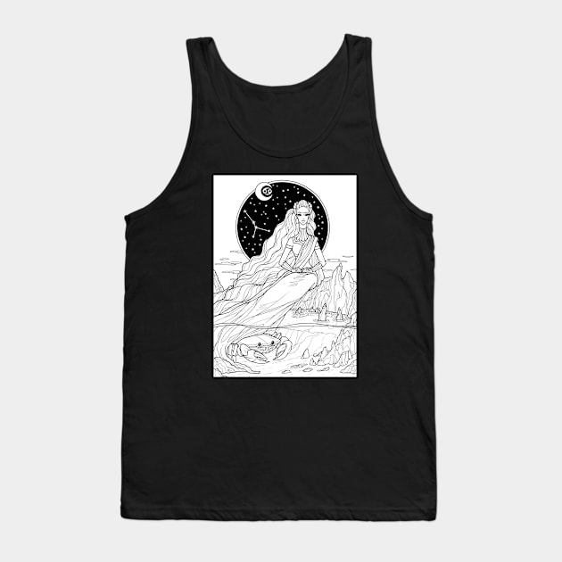 Indian Cancer Tank Top by OlgaMaletina